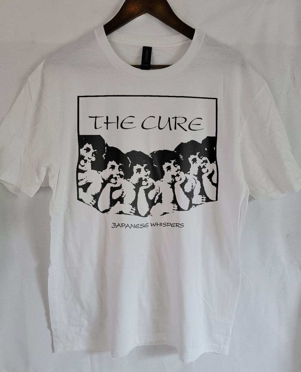the cure band t shirt Size Large White